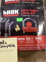 Anti-theft lock kit