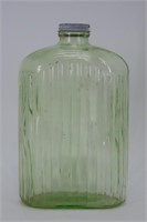 Uranium Glass Water Bottle