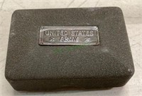 WWII US Army metal soap box    1733