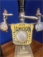 Antique Brass Optics Stand, John Jameson Badge