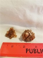 Two Aragonite Crystals Metaphysical