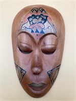 Indonesian Hand Carved Wood Mask