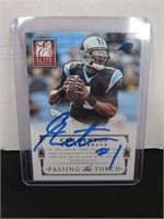 2013 DONRUSS ELITE CAM NEWTON AUTOGRAPH