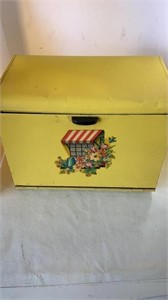 Yellow Bread Box & Tins