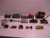 Lot of (15) Small Toy Vehicles