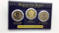 Martin Van Buren Presidential Dollar Coin Set