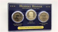 Herbert Hoover Presidential Dollar Coin Set