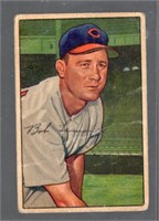 Bob Lemon 1952 Bowman Card number 23