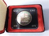 RCMP Collectable Uncirculated 1973 Silver Dollar