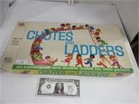 Vintage 1978 chutes and ladders game, complete