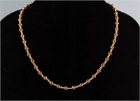 18k Yellow Gold 15.0ct Ruby Necklace CRV $25000