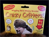 Crazy Critters Wiggling-Talking Raccoon Fur Hat