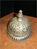 nickel plated brass desk bell