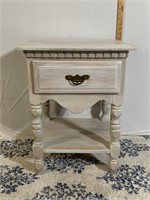 Painted Single Drawer Night Stand