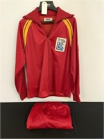 1980 Lake Placid Olympics Red Warm up Suit