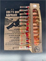 COLT'S GUN LUBRICANT GUN OIL STORE DISPLAY