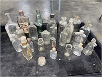 Large Assortment  of old bottles
