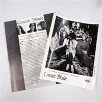 Concrete Blonde Promo Photo & Press Sheet