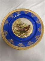 VINTAGE STW BAVARIA COBALT BLUE AND GOLD GAME