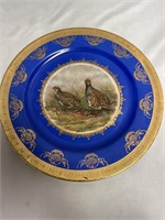 VINTAGE STW BAVARIA COBALT BLUE AND GOLD GAME