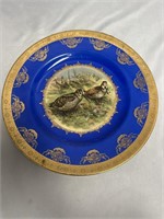 VINTAGE STW BAVARIA COBALT BLUE AND GOLD GAME