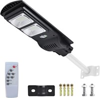 200w Solar Flood Street Light (Black)