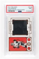 #37/60 GRADED JOE BURROW FOOTBALL PATCH CARD