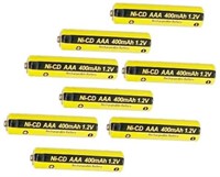 Nicd AAA Rechargeable Battery 1.2V 400mAh for