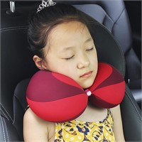 New, Red - Neck Pillow Baby Kids Travel Pillow Hea