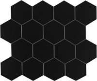 Miscasa 6-Sheet Hexagon Tile Peel and Stick Backsp