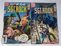 1983 - DC - Sgt. Rock #361, 374