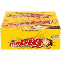 Cadbury Mr. Big, Original Chocolatey Candy Bars, 6