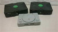 Three Untested Game Consoles XBOX & Playstation