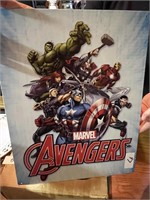 Marvel Comics AVENGERS Metal Wall Sign
