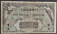 Series 481  $1 Military Payment Certificate