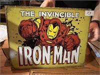 Marvel Comics - Iron Man Metal Wall Sign