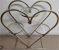 Heart Shaped 3 Shelf Plant Stand