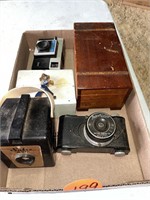 Old Cameras and Music Box