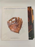 Sotheby's Billy Harper Baseball Memorabilia Books