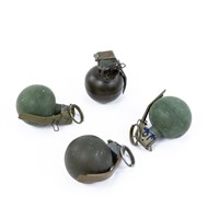 US M67 M69 Frag Hand Grenade Lot - Early Vietnam