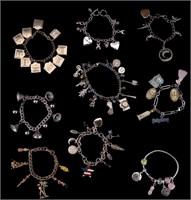 Vintage & Costume Charm Bracelets