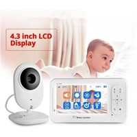 Gtekpros MB98 Baby Audio-Video Monitor 4.3"