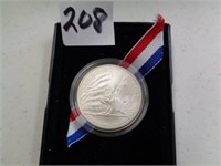 2012-S Silver Unc Star Spangled Banner Dollar