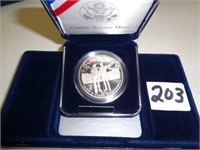 2004-S Silver Proof Lewis & Clark Dollar