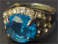 925 stampede gemstone ring size 10