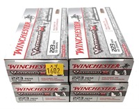x4- Boxes of .223 REM 55-grain Winchester Polymer