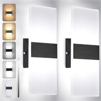 NEW $59 2PK LED Wall Sconces, Dimmable, 4 Modes