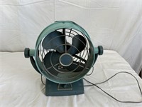 Vintage Kenmore Turquoise Fan, Works