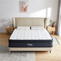 Full Size Mattress  12 Inch Memory Foam Hybrid