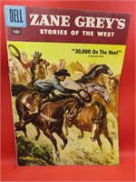 1957 Zane Greys Stories of the West Dell Comic